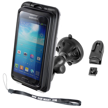 RAP-B-166-2-AQ7-2:RAP-B-166-2-AQ7-2_1:RAM Aqua Box Pro 20 with RAM Twist-Lock™ Low Profile Suction Mount
