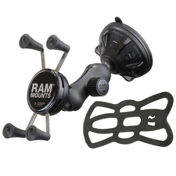 RAP-B-166-2-UN7U:RAP-B-166-2-UN7U_3:RAM X-Grip Phone Mount with Twist-Lock™ Low Profile Suction Cup