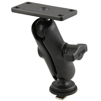 RAP-B-202-153-354-TRA1U:RAP-B-202-153-354-TRA1U_2:RAM Track Ball™ Double Ball Mount for Humminbird Helix 5
