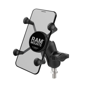 RAP-B-236-A-UN7U:RAP-B-236-A-UN7U_1:RAM X-Grip Phone Mount with 3/8"-16 Threaded Ball Base