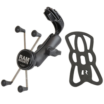 RAP-B-369C-UN10BU:RAP-B-369C-UN10BU_2:RAM X-Grip™ Large Phone Mount with RAM Mirror-Mate™ for Sprinter Van