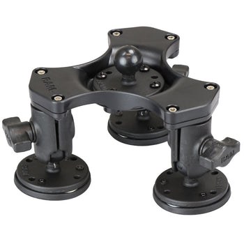 RAP-B-365-1-339U:RAP-B-365-1-339U_1:RAM Triple Ball and Socket Magnetic Base with Ball