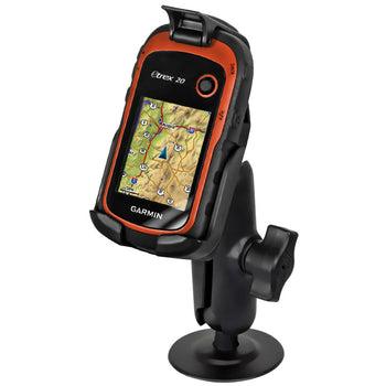 RAP-B-378-GA48:RAP-B-378-GA48_1:RAM EZ-Roll'r™ with Flex Adhesive Mount for Garmin eTrex 30 + More