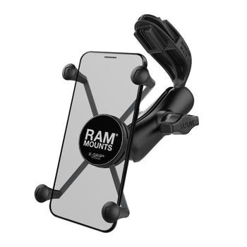 RAP-B-369B-UN10BU:RAP-B-369B-UN10BU_1:RAM X-Grip™ Large Phone Mount with RAM Mirror-Mate™ for GM Vehicles