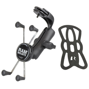 RAP-B-369B-UN10BU:RAP-B-369B-UN10BU_2:RAM X-Grip™ Large Phone Mount with RAM Mirror-Mate™ for GM Vehicles