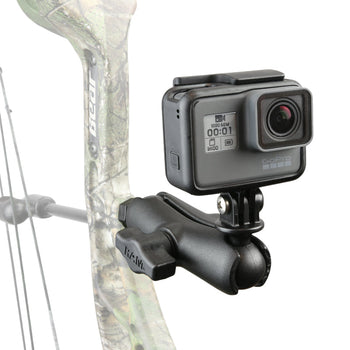 RAP-B-379-312437-GOP1:RAP-B-379-312437-GOP1_1:RAM Bow-Cam™ Mount with Universal Action Camera Adapter