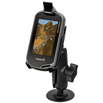 RAP-B-378-GA31:RAP-B-378-GA31_1:RAM EZ-Roll'r™ with Flex Adhesive Mount for Garmin Oregon + More