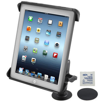RAP-B-378-TAB-LG:RAP-B-378-TAB-LG_1:RAM Tab-Tite™ Mount with Flex Adhesive Base for Large Tablets