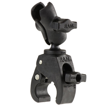 RAP-B-400-201-AU:RAP-B-400-201-AU_1:RAM Tough-Claw™ Small Clamp Base with Double Socket Arm - Short
