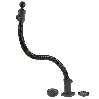 RAP-B-386-18U:RAP-B-386-18U_1:RAM Flex-Rod™ 18" Ball Base with RAM Pin-Lock™ Drill-Down Accessories