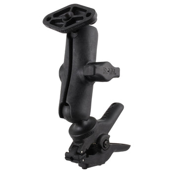 RAP-B-397-1-238U:RAP-B-397-1-238U_1:RAM Tough-Clamp™ Small Double Ball mount with Diamond Plate
