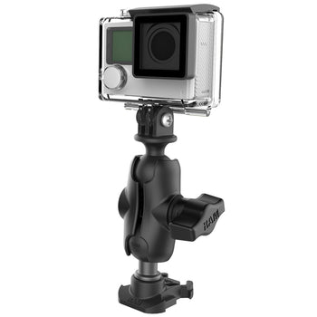 RAP-B-GOP2-A-GOP1U:RAP-B-GOP2-A-GOP1U_1:RAM Ball Adapter for GoPro Bases with Universal Action Camera Adapter