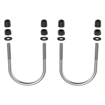 RAP-HAR-TRACK-BH-225U:RAP-HAR-TRACK-BH-225U_1:RAM U-Bolt Hardware for RAM Tough-Track™ 2" - 2.25" Rails