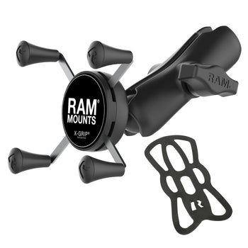 RAP-HOL-UN7B-201U:RAP-HOL-UN7B-201U_2:RAM X-Grip Phone Holder with Composite Double Socket Arm
