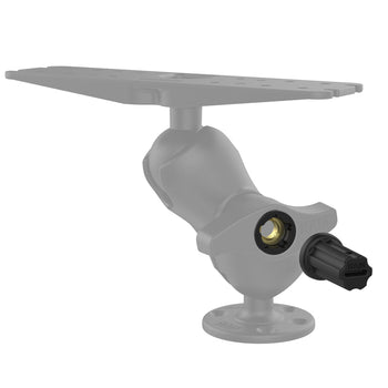 RAP-S-NUT5-5U:RAP-S-NUT5-5U_3:RAM Pin-Lock™ 5-Pin Security Nut for D & E Size Socket Arms