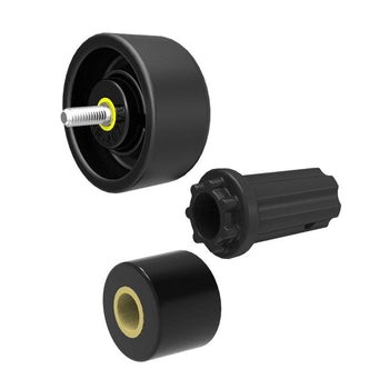 RAP-S-NUT5-GU:RAP-S-NUT5-GU_3:RAM Pin-Lock™ Security Nut for D & E Size Arms & Gimbal Brackets