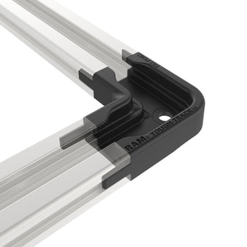RAP-TRACK-EXA-CC90U:RAP-TRACK-EXA-CC90U_1:RAM 90-Degree Connector for Modular Aluminum RAM Tough-Track™