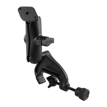 RAM-B-121-238U:RAM-B-121-238U_1:RAM Double Ball Yoke Clamp Mount with Diamond Plate - Medium