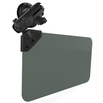 RAM-B-166-326-VIS-G1U:RAM-B-166-326-VIS-G1U_2:RAM Twist-Lock™ Suction Cup Mount with Swivel Socket Arm & Sun Visor
