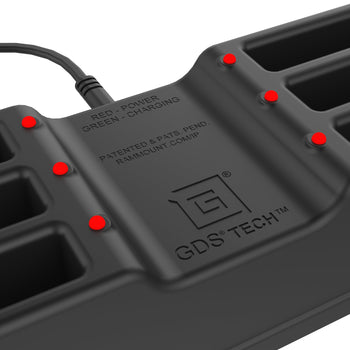 RAM-GDS-DOCK-6G9PU:RAM-GDS-DOCK-6G9PU_4:GDS 6-Port Desktop Charger for Phones with IntelliSkin