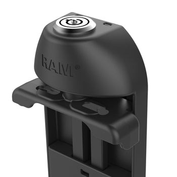 RAM-GDS-DOCKL-V3CU:RAM-GDS-DOCKL-V3CU_4:GDS Locking Vehicle Phone Dock + Data with USB Type-C for IntelliSkin