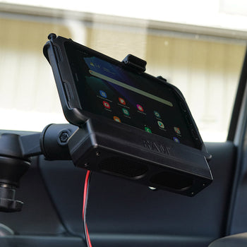 RAM-HOL-SAM61PD2U:RAM-HOL-SAM61PD2U_6:RAM Power + Dual USB Dock for Tab Active3 & 2 with Speaker Box