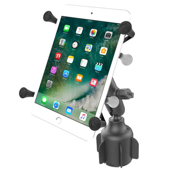 RAP-B-299-4-UN8U:RAP-B-299-4-UN8U_4:RAM X-Grip for 7"-8" Tablets with RAM Stubby™ Cup Holder Base