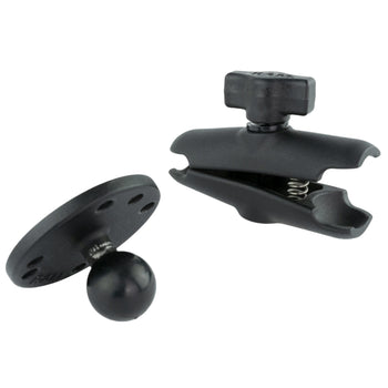 RAM-B-103U:RAM-B-103U_3:RAM Double Socket Arm with Round Plate - B Size Medium