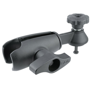 RAM-VB-D-110-2U:RAM-VB-D-110-2U_1:RAM 6" Single Swing Arm with Swivel Socket - D Size