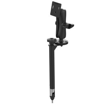 RAM-VP-TTMF12-D-101-2461U:RAM-VP-TTMF12-D-101-2461U_1:RAM 12" Upper Flange Pole with D Size 75x75mm VESA Mount