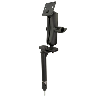 RAM-VP-TTMF8-D-101-2461U:RAM-VP-TTMF8-D-101-2461U_1:RAM 8" Upper Flange Pole with D Size 75x75mm VESA Mount