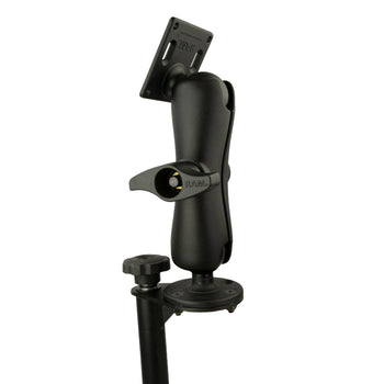 RAM-VP-TTMF8-D-101-2461U:RAM-VP-TTMF8-D-101-2461U_2:RAM 8" Upper Flange Pole with D Size 75x75mm VESA Mount